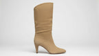 WYLD & CO Suede Tapered Heel Boots