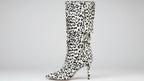 WYLD & CO Leopard Print Winter Boots