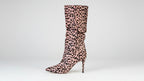 WYLD & CO Leopard Print Winter Boots